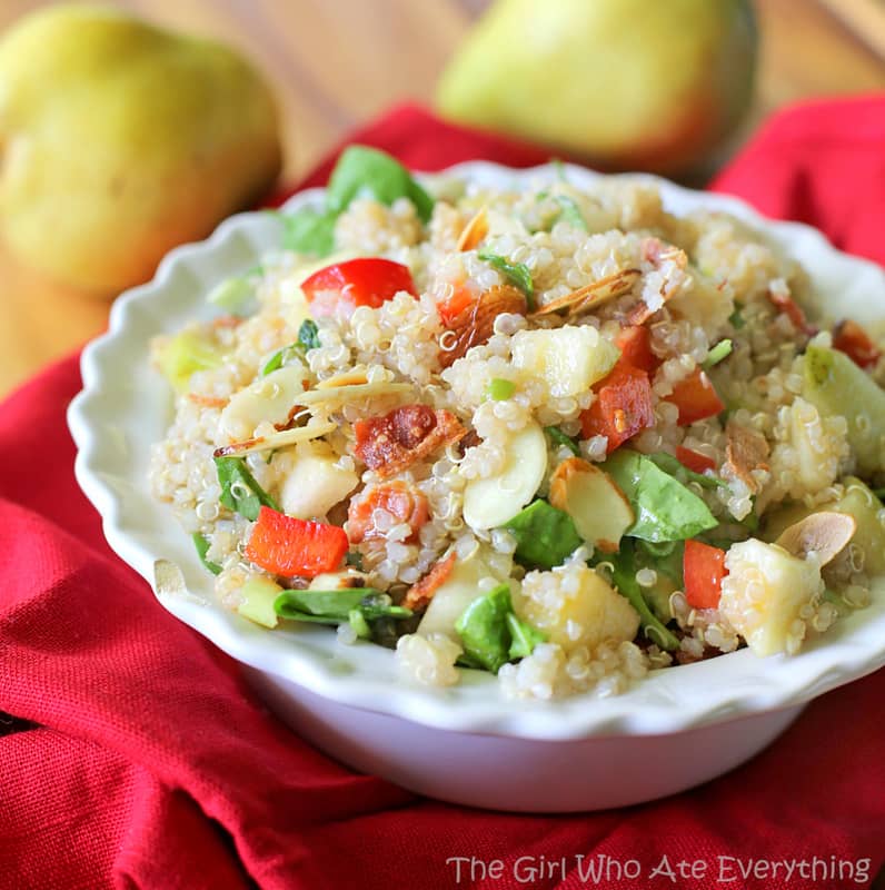 PEAR QUINOA SALAD One Recipes Today