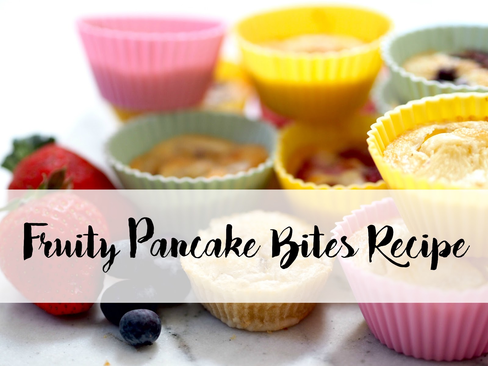 Recipe Fruity Pancake Bites Eat.Love.Live