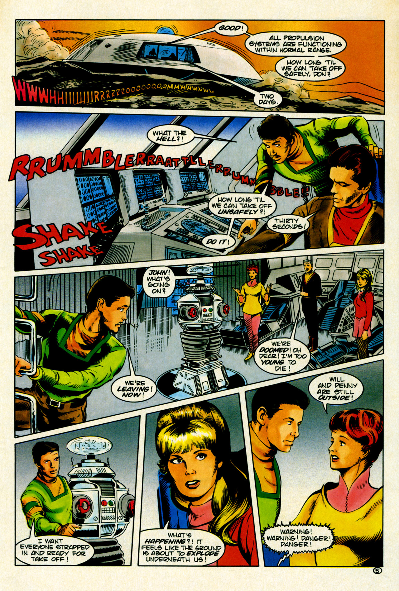 Read online Lost in Space (1991) comic -  Issue # _Annual 2 - 7