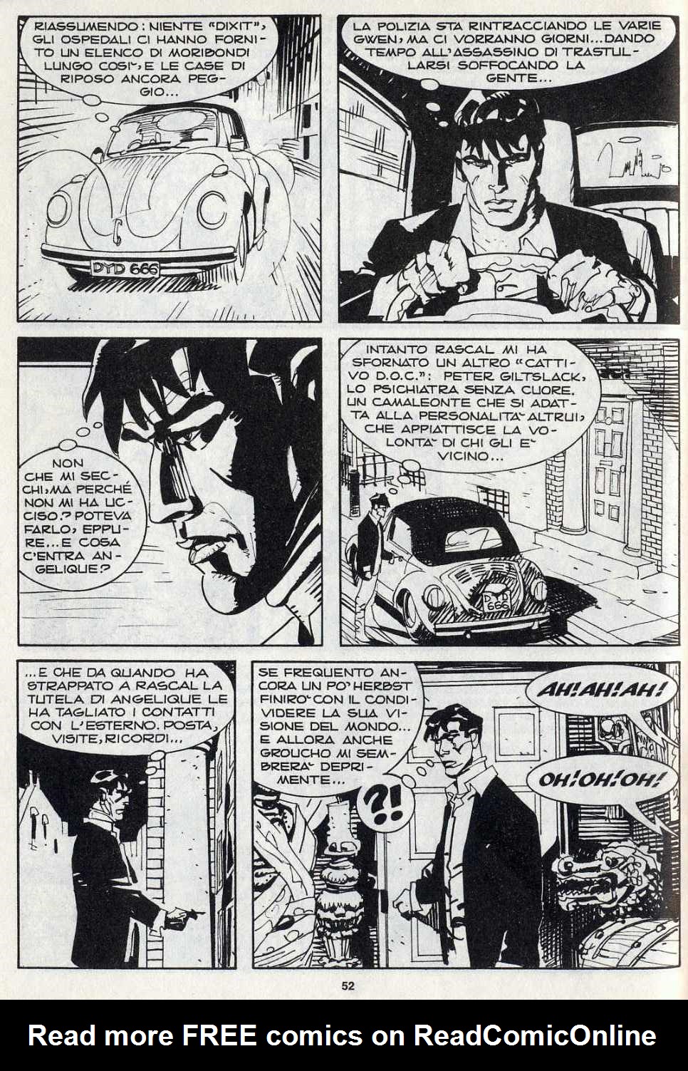 Read online Dylan Dog (1986) comic -  Issue #191 - 49