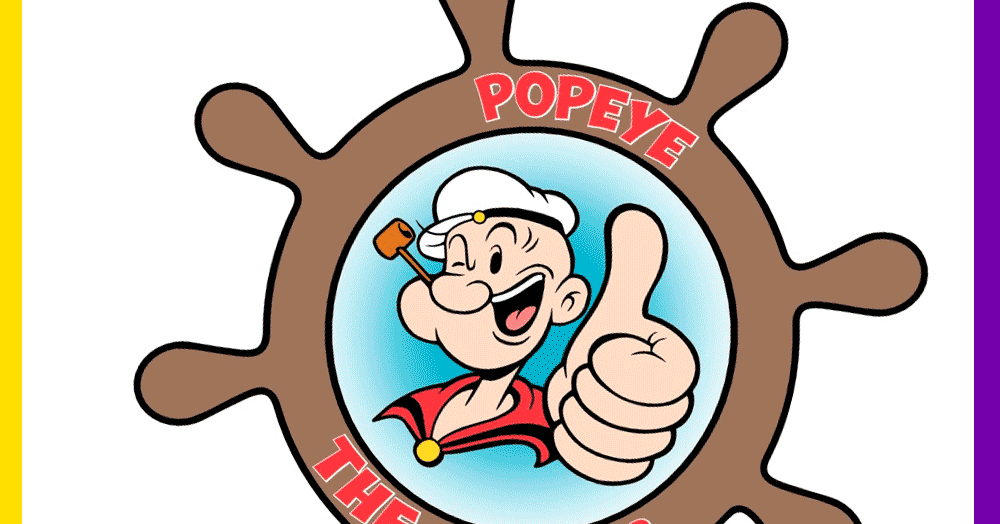 Popeye el marino vectores sin copyright - Camisetas personalizadas con el  Curso de Serigrafia para emprender