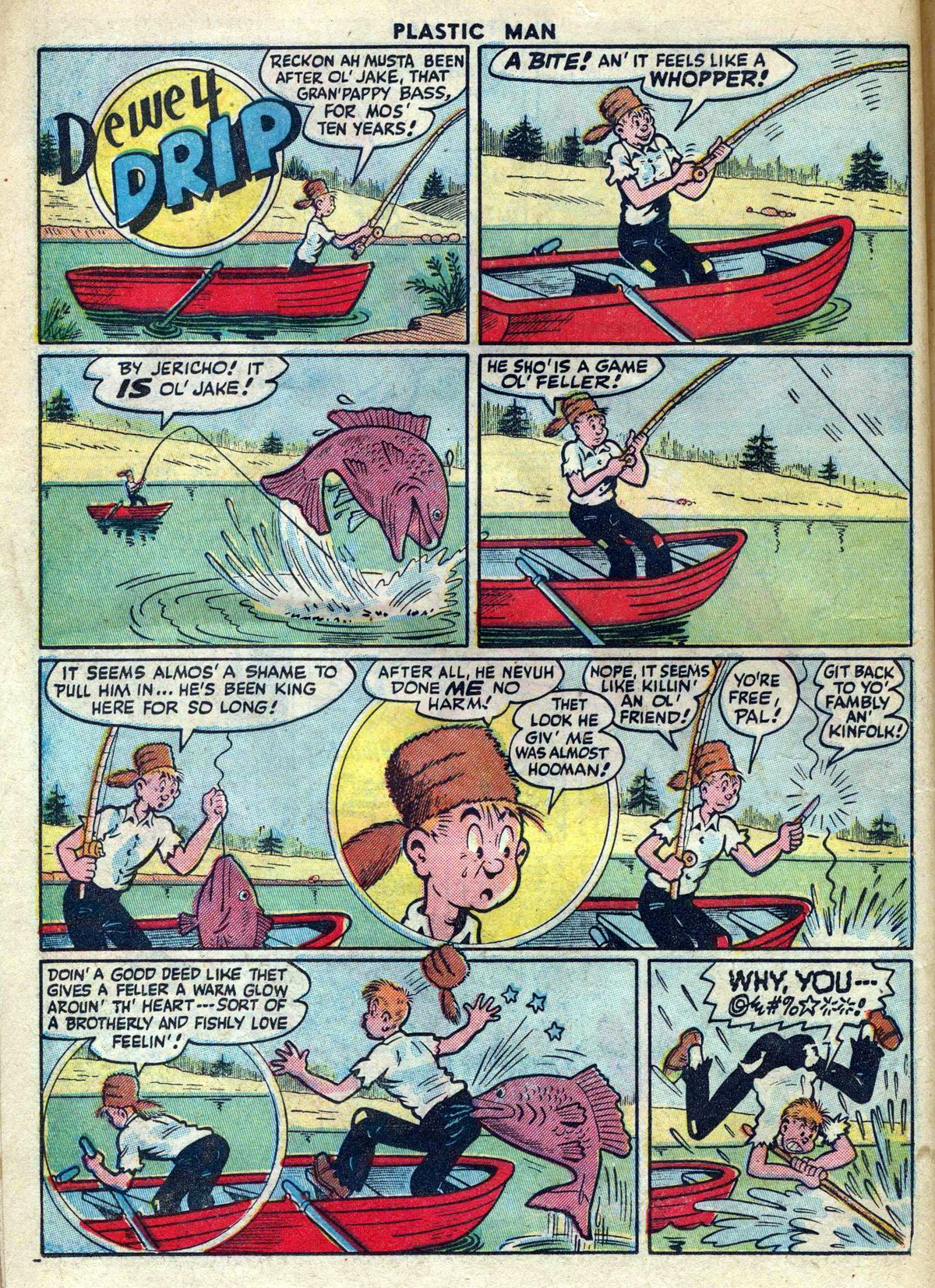 Read online Plastic Man (1943) comic -  Issue #17 - 14