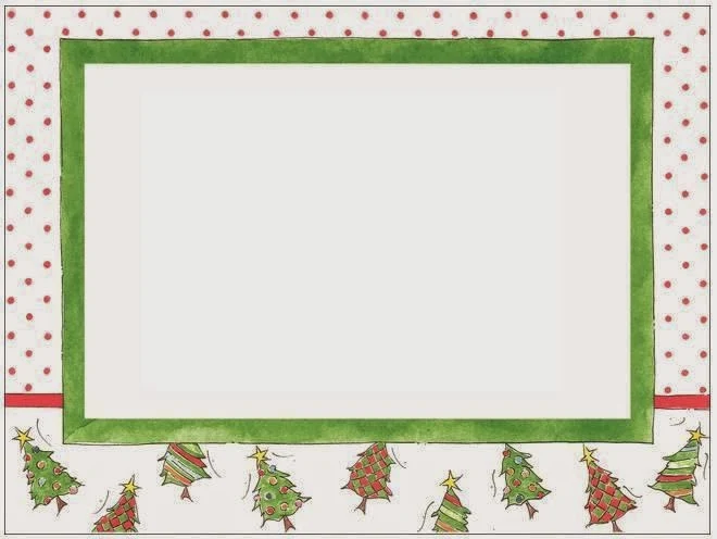 Free Printable Frames for Christmas. - Oh My Fiesta! in english
