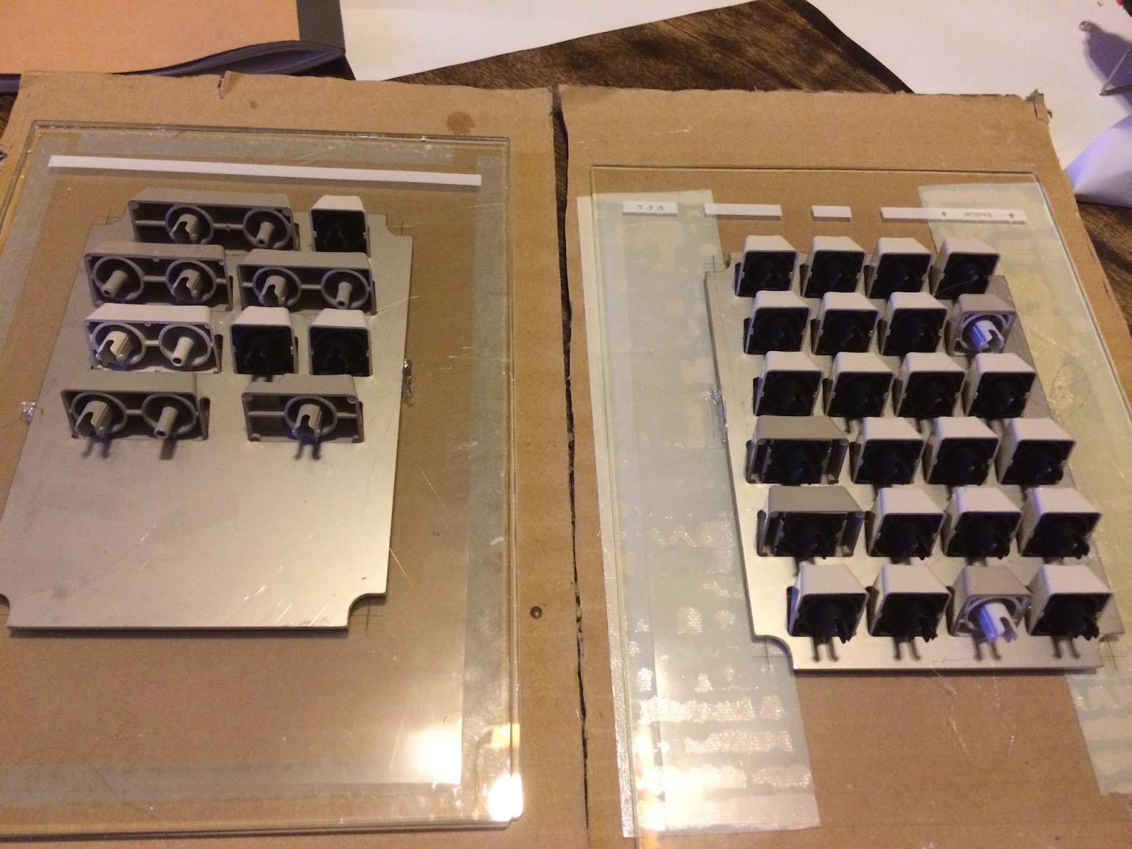 Keycap DIY Model M in progress