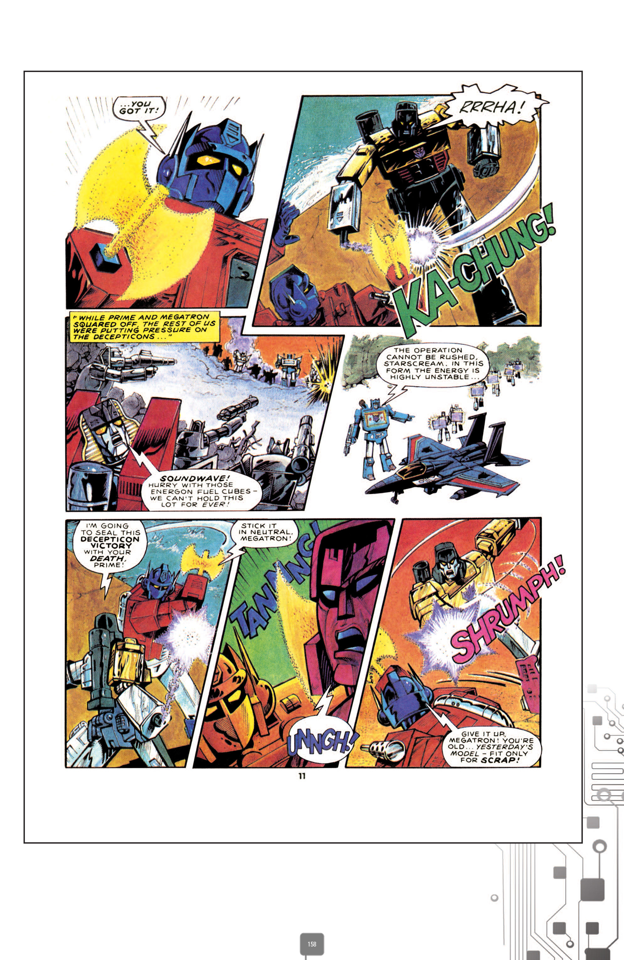 Read online The Transformers Classics UK comic -  Issue # TPB 1 - 159