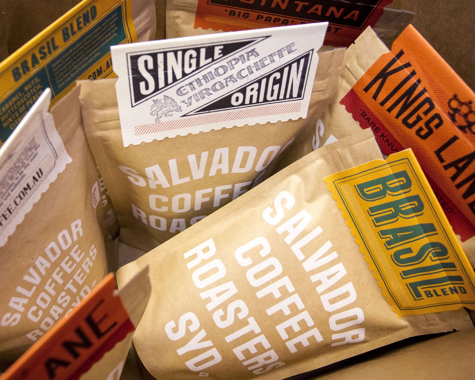 Salvador Coffee on Packaging of the World Creative Package Design Gallery