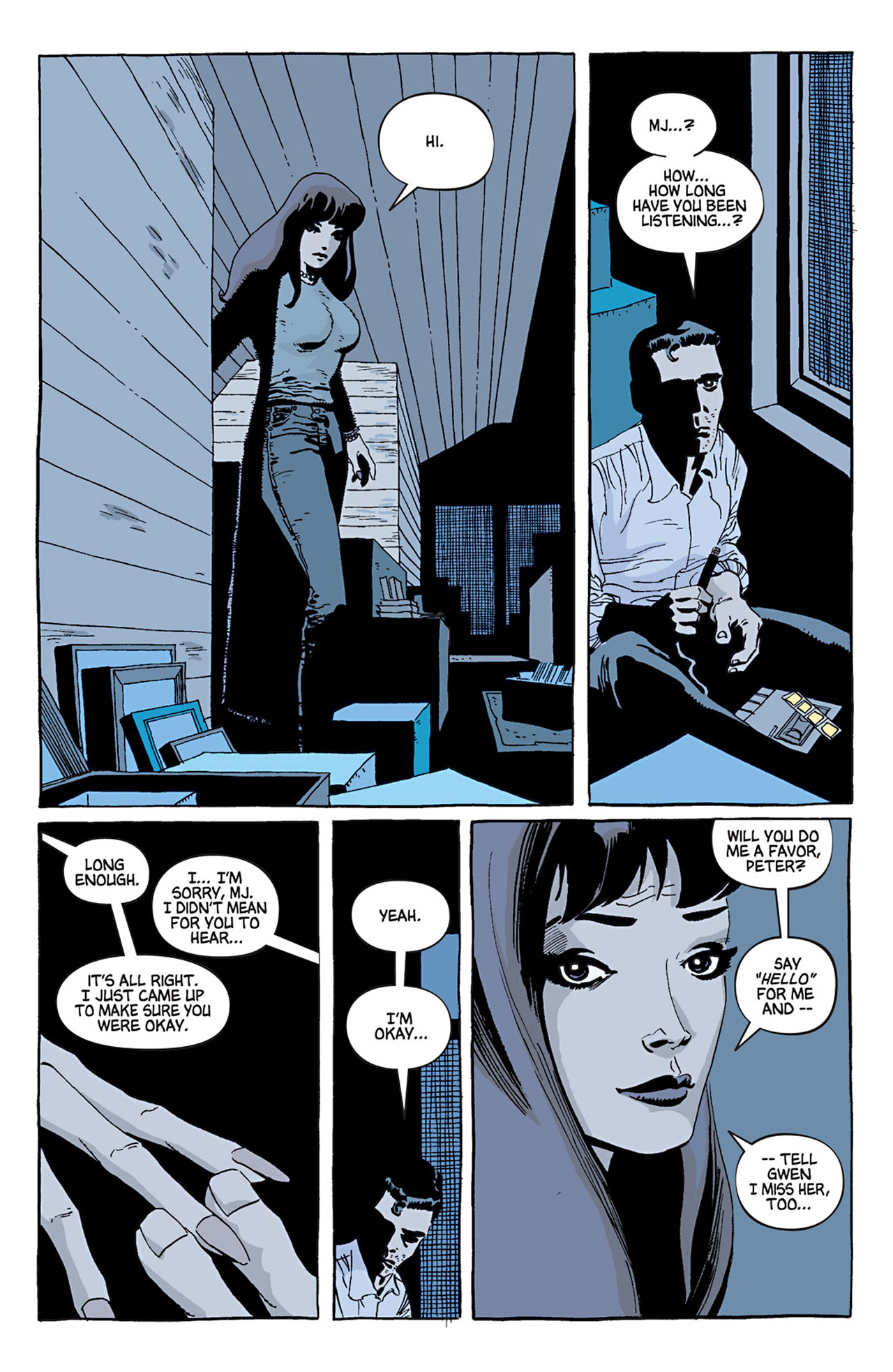 Read online Spider-Man: Blue comic -  Issue #6 - 21