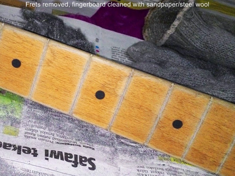 CA Guitar Repair Blog: 1992 Fender U.S. Prodigy II Rebuild - Part Three