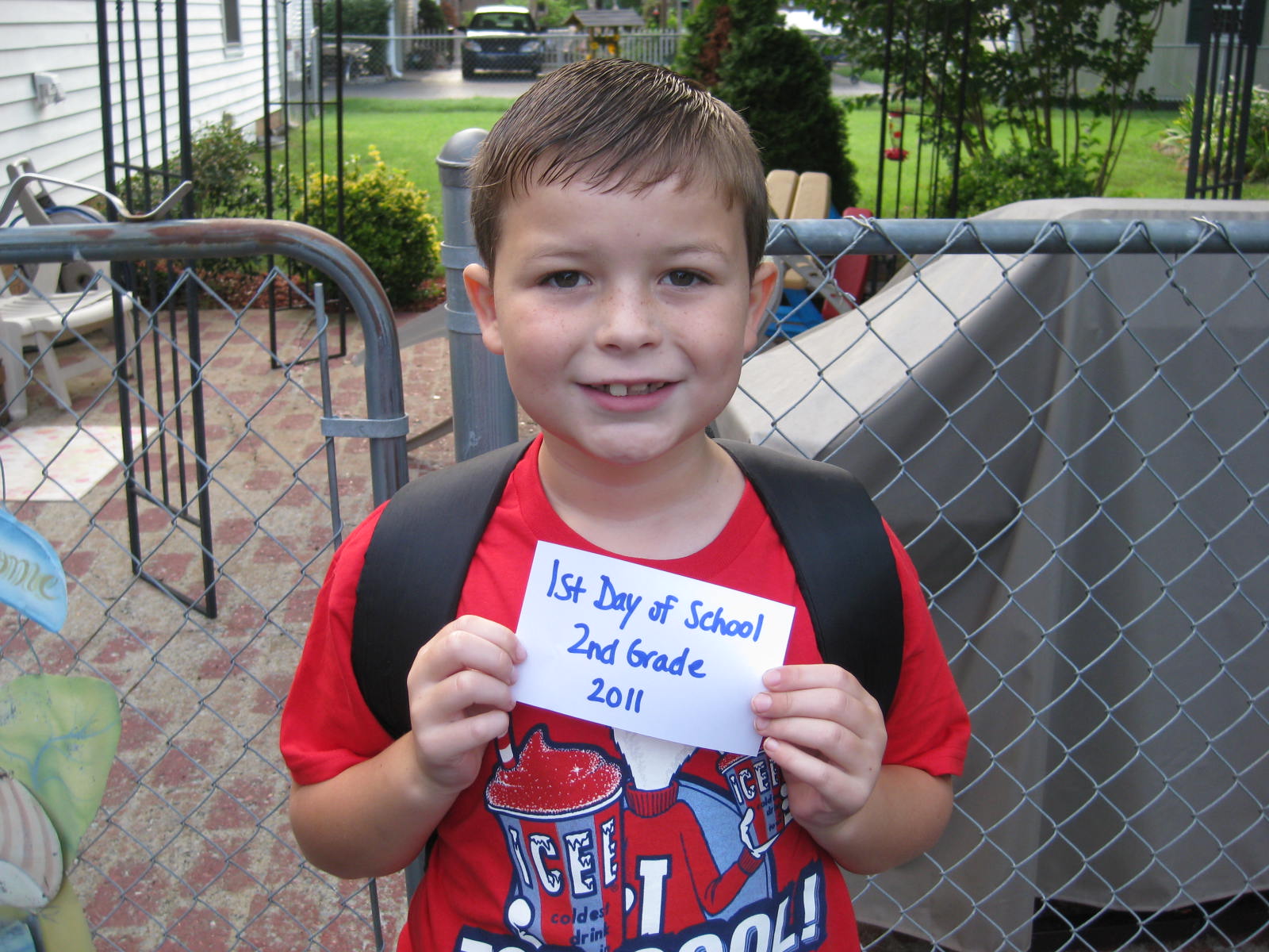 Losing It All: Caiden's First Day of School - 2nd Grade