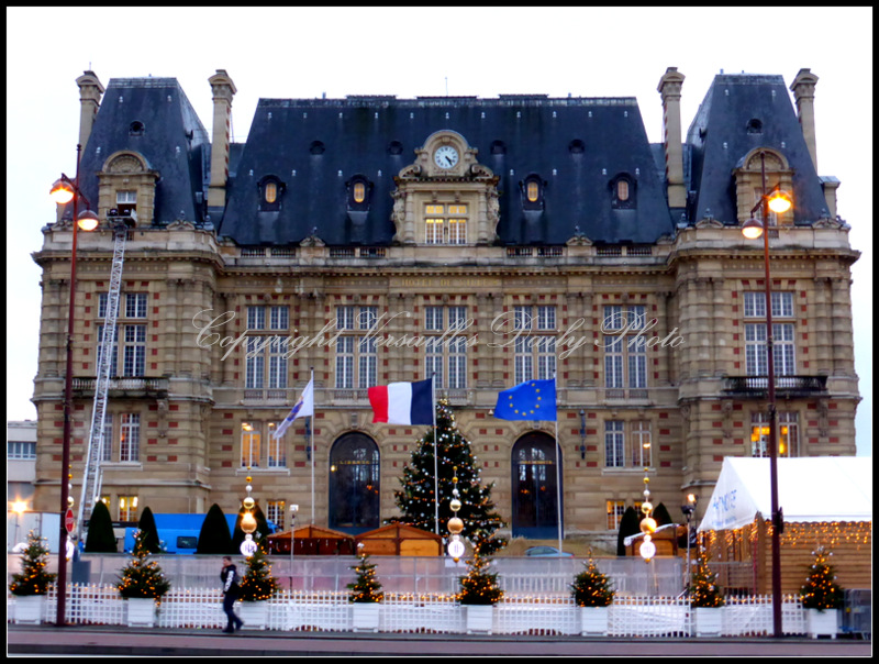 VersaillesDailyPhoto blog Noël à l'hôtel de ville