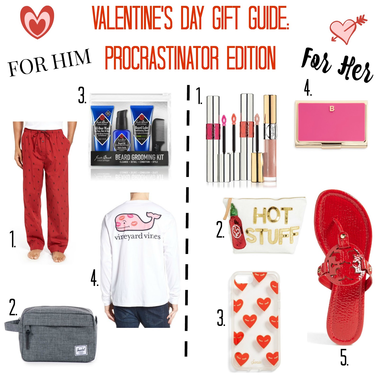 Last Minute Valentines Day T Guide For Himher — Brandilyn Anne 