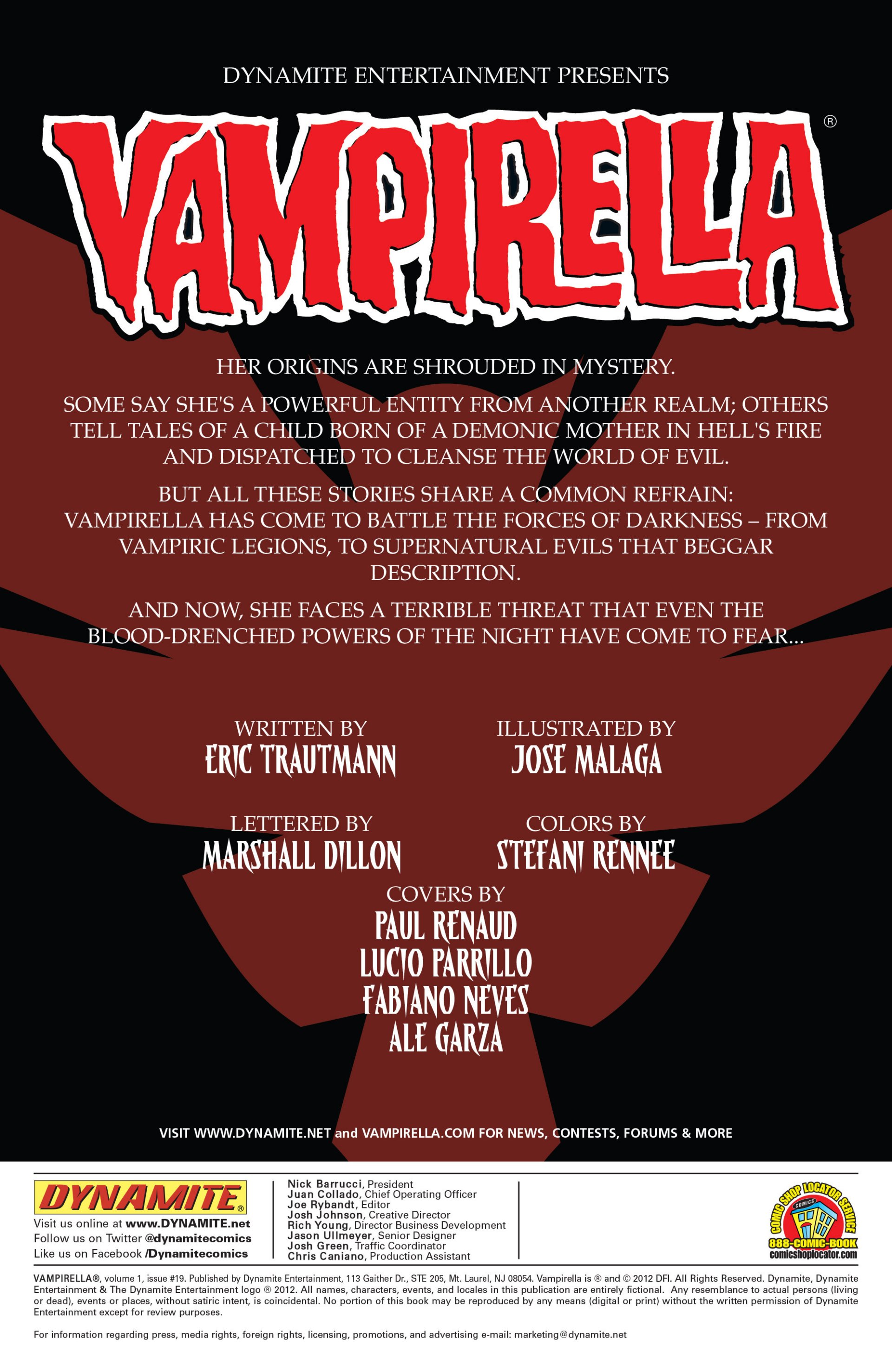 Read online Vampirella (2010) comic -  Issue #19 - 5