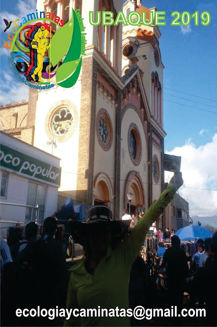 EcoCaminatas, iglesia, caminata a Ubaque.
