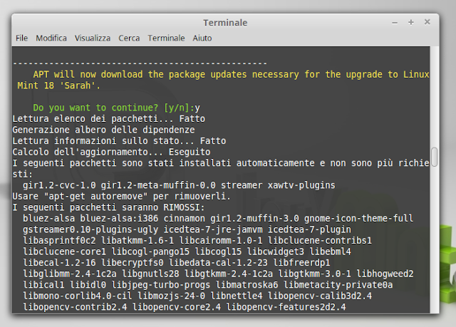 Guida ufficiale: Aggiornare da Linux Mint 17.3 a Linux Mint 18 3