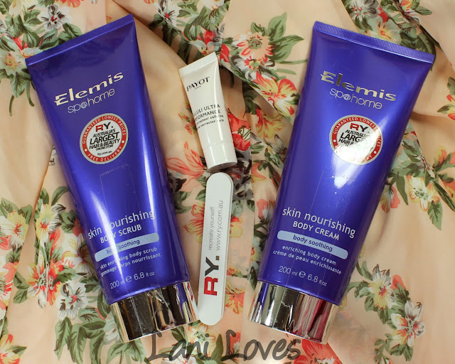 Elemis sp@home Skin Nourishing Body Scrub & Body Cream Review