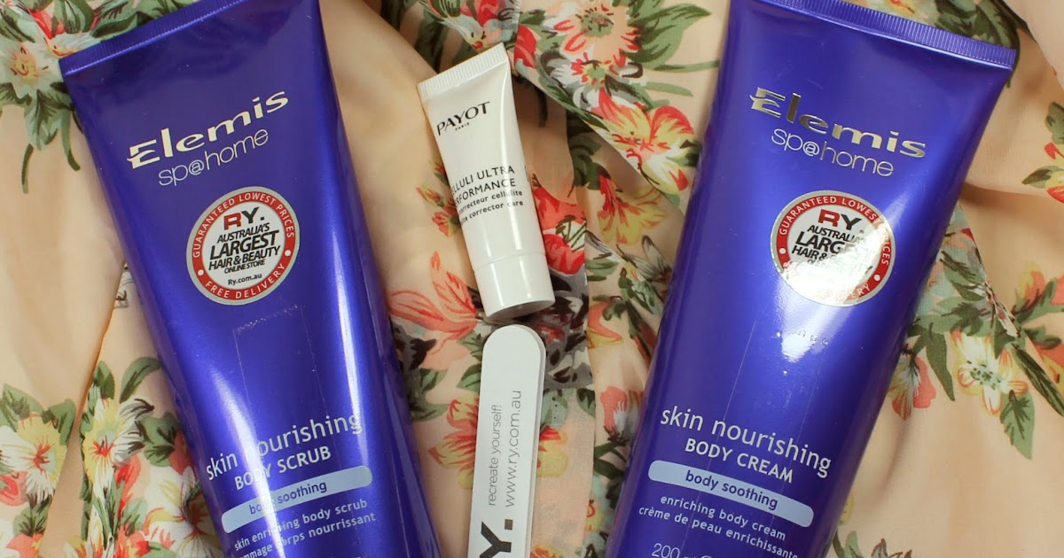 Elemis sphome Skin Nourishing Body Scrub & Body Cream Review Lani Loves