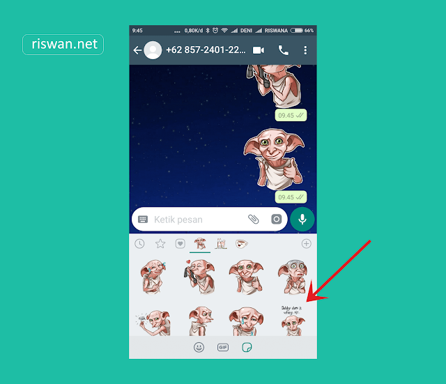 Cara Mengatasi Fitur Stiker Whatsapp Yang Tidak Muncul