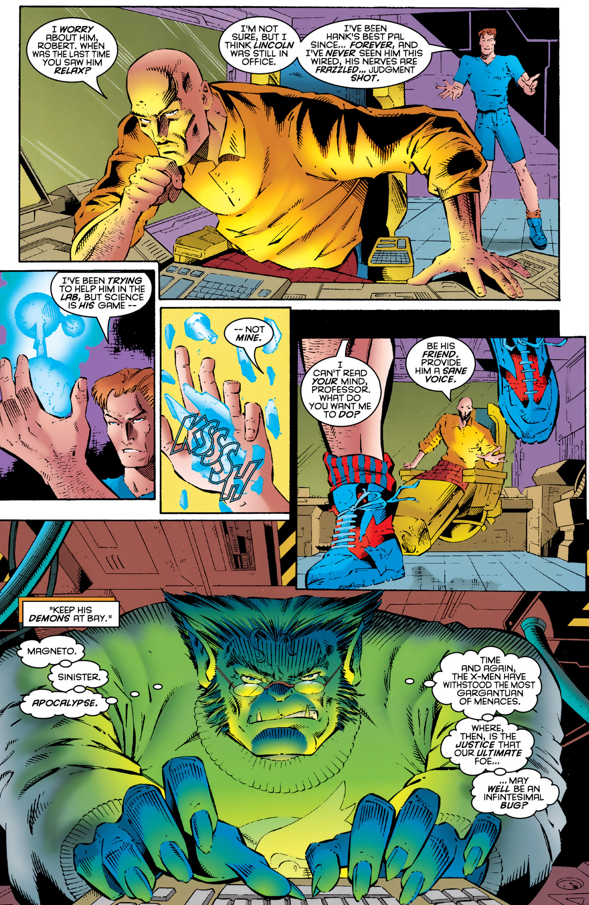 Read online X-Men: The Road to Onslaught comic -  Issue # TPB 3 - 221