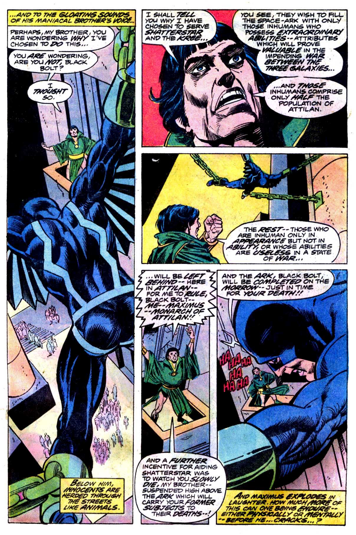 Read online Inhumans (1975) comic -  Issue #5 - 10