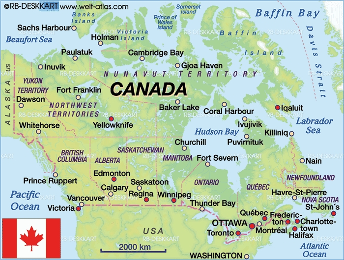 Mapa Pol tico Canada mapa-pol-tico-canada