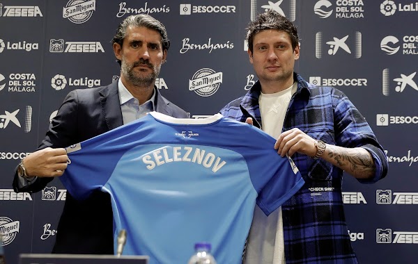 Seleznyov - Málaga -: "Sólo tengo un objetivo, subir a Primera División"