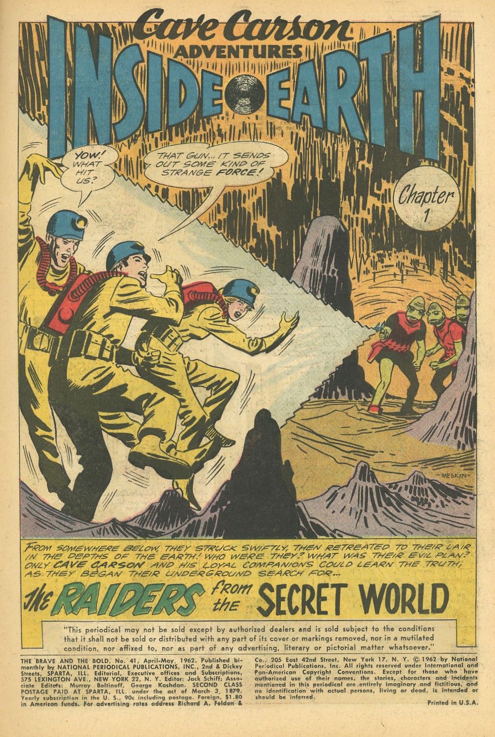 Read online The Brave and the Bold (1955) comic -  Issue #41 - 2