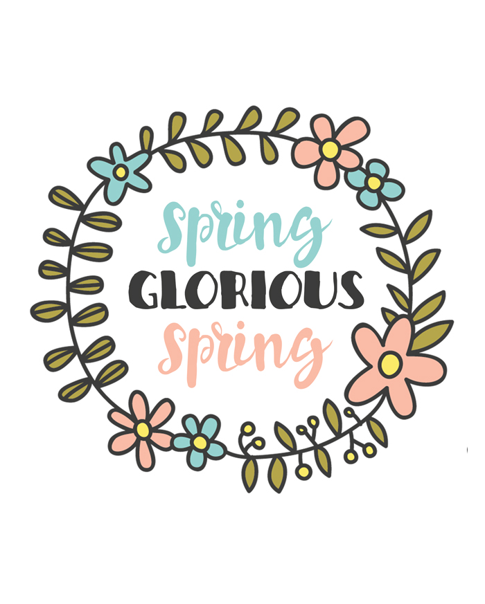 i should be mopping the floor: Newsletter Exclusive: Spring Glorious Spring
