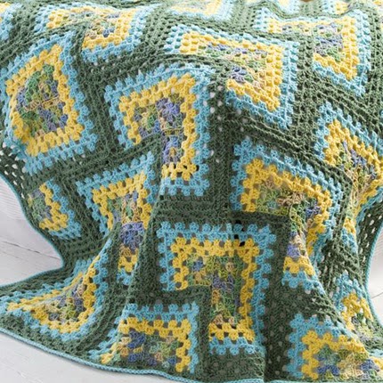 Crochet Granny Afghan - Free Pattern