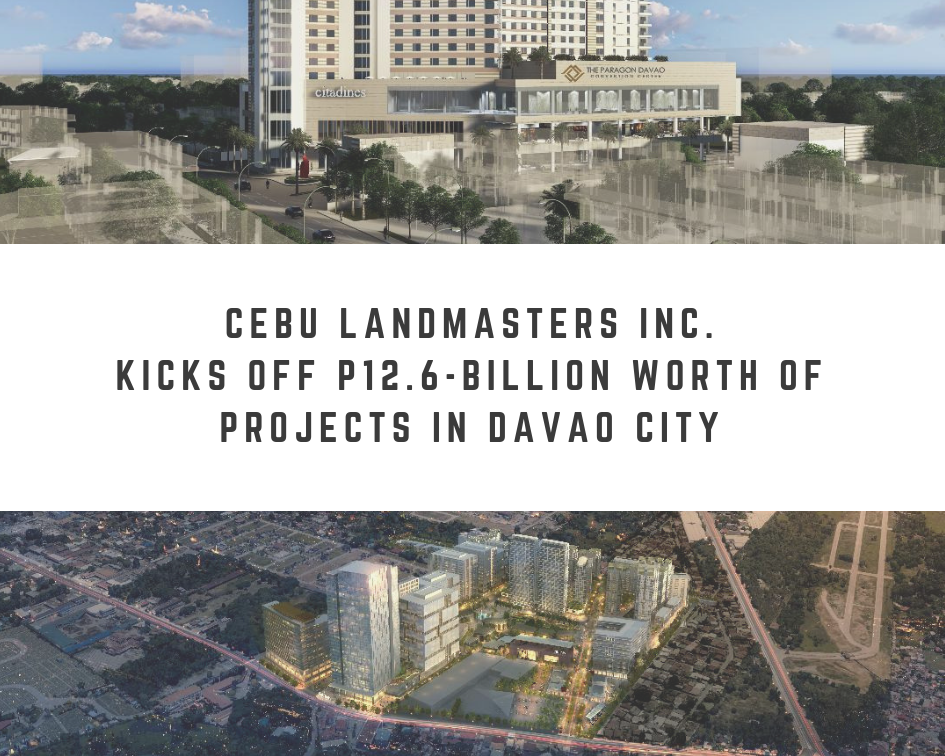 Cebu Landmasters Inc. kicks off P12.6billion worth of projects in