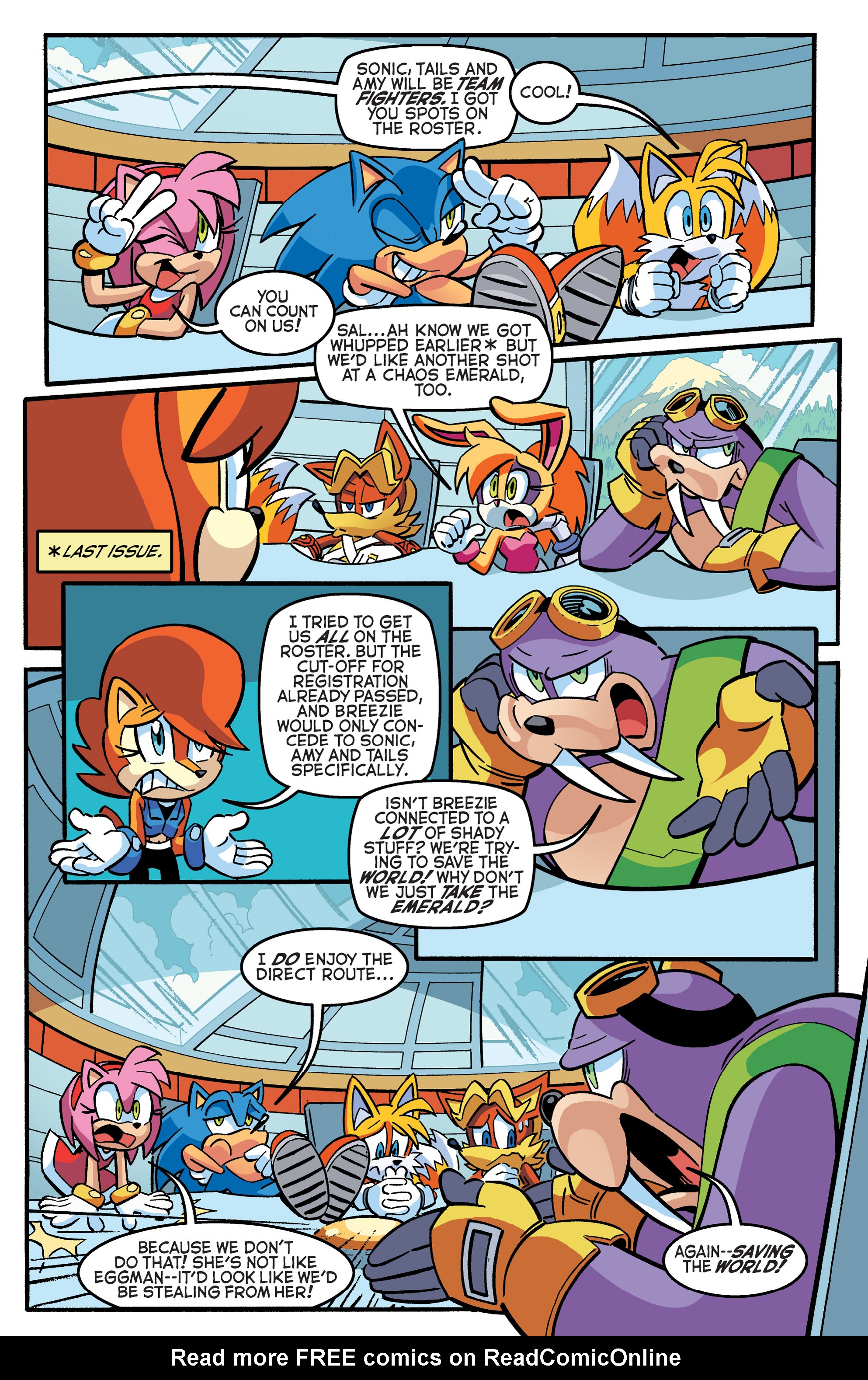 Read online Sonic The Hedgehog comic -  Issue #268 - 7