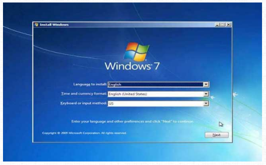 Cara Menginstal Windows 7