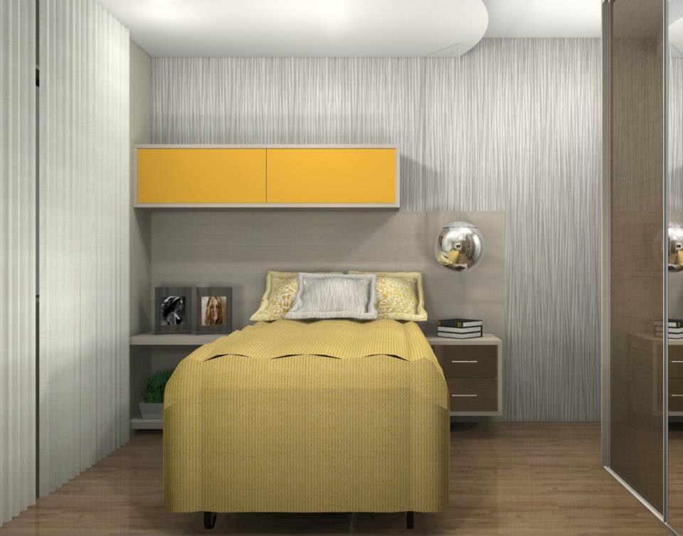 Designer de Interiores Ângela Jarosz: Dormitório Adolescente