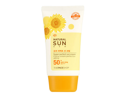super perfect sun cream the face shop