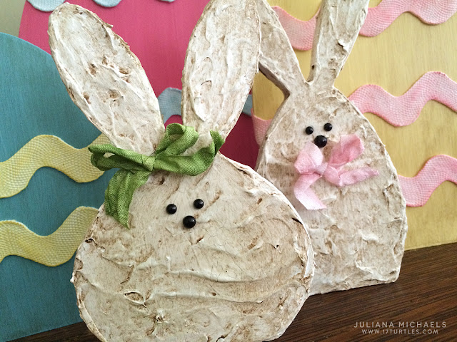 DIY Wooden Easter Decor by Juliana Michaels | 17turtles