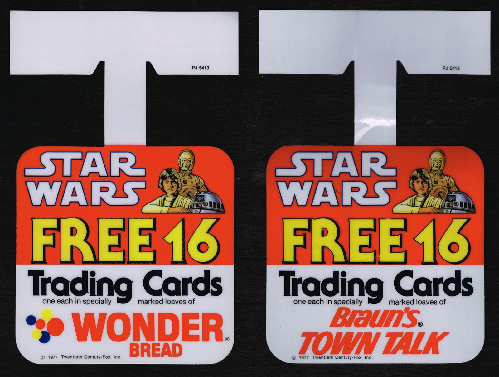 star wars wonder bread cards