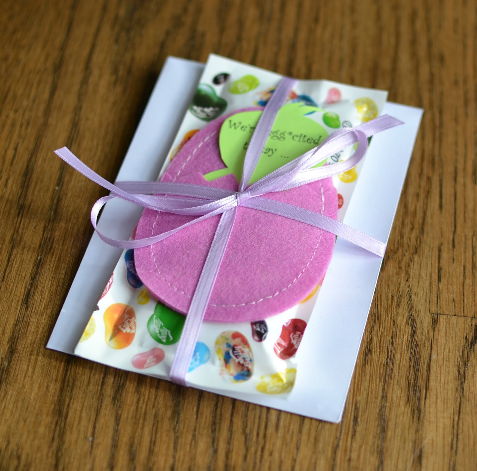 the eibls Spring Jelly Bean Pregnancy Announcement