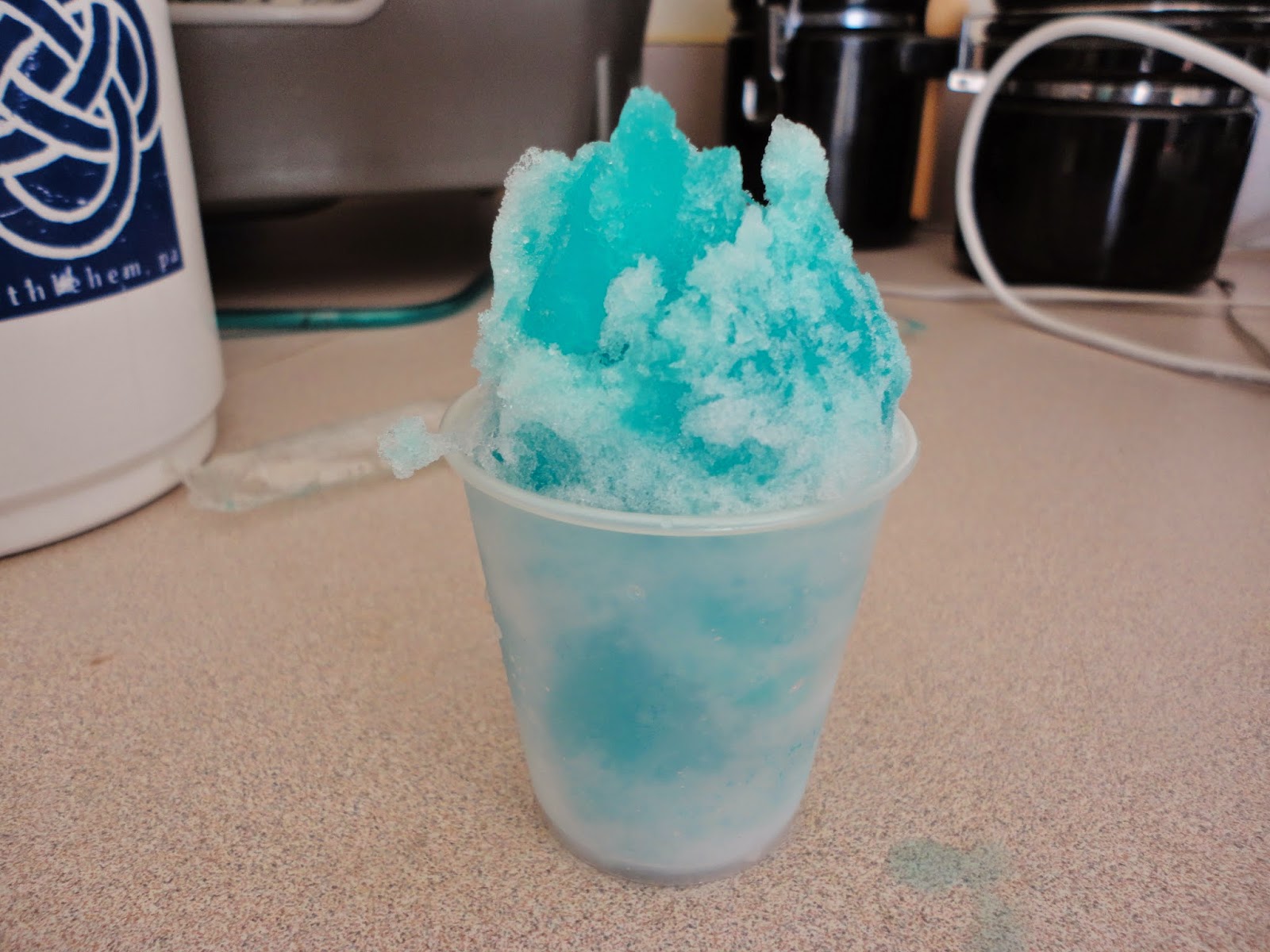 Pinkaton Family Snow day snow cones