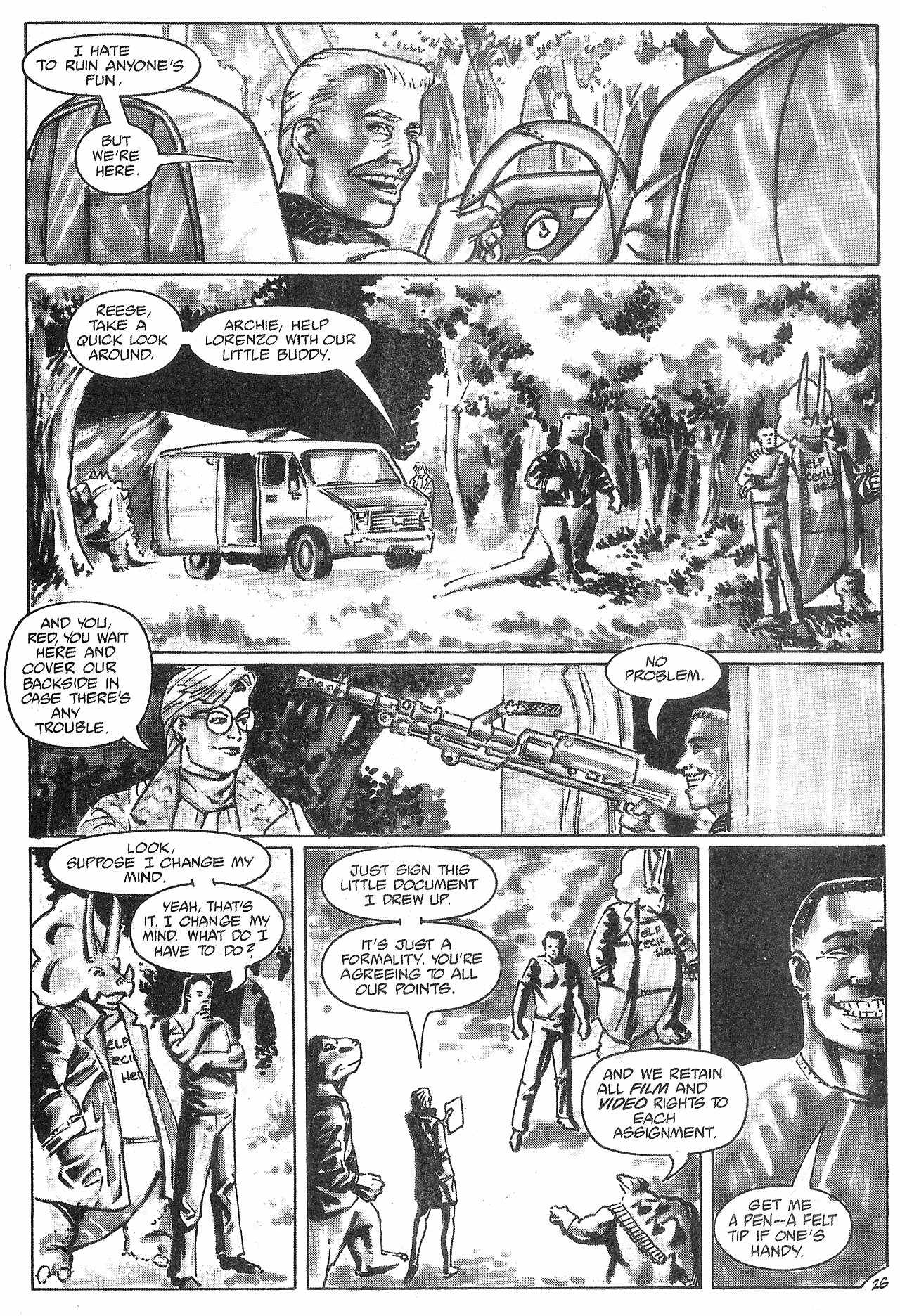 Read online Dinosaurs For Hire (1988) comic -  Issue #5 - 28