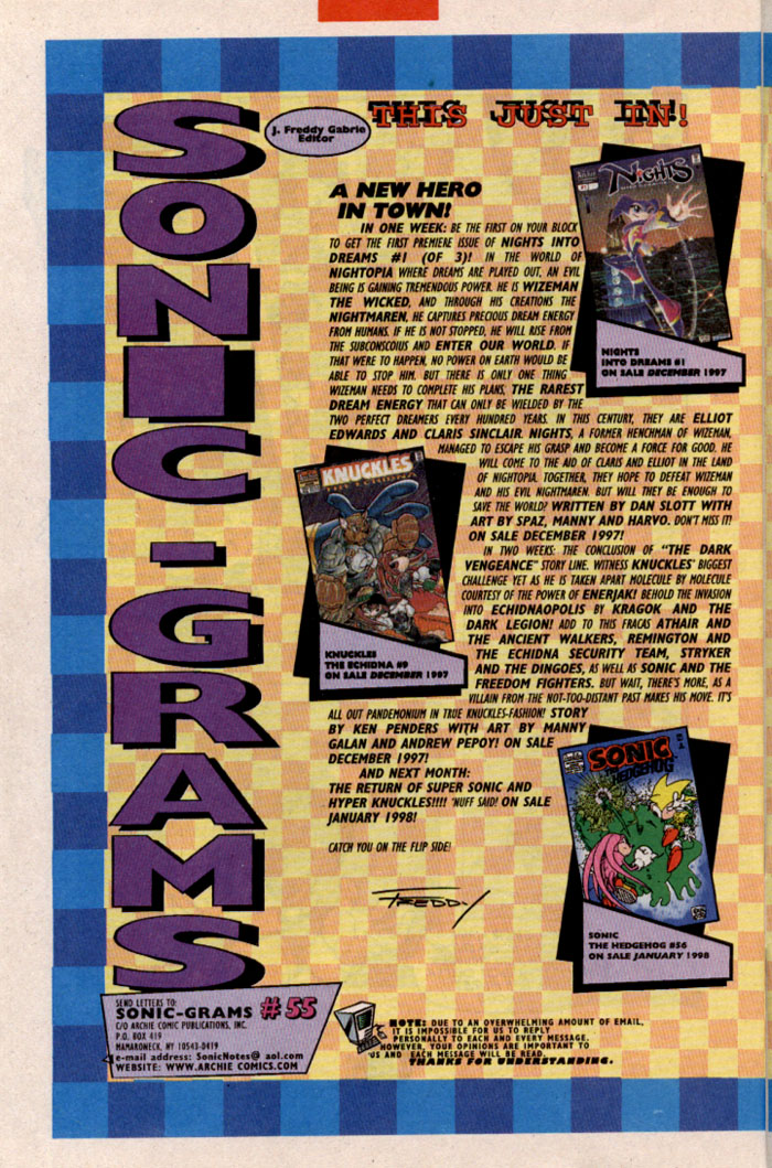 Read online Sonic The Hedgehog comic -  Issue #55 - 29