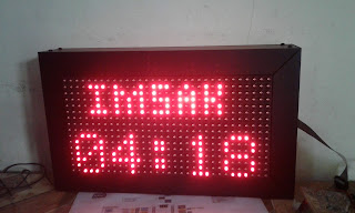 Diy Membuat Jam Waktu Sholat Abadi Dengan Satu Panel P10 Arduino Dan Rtc Blog Edukasi