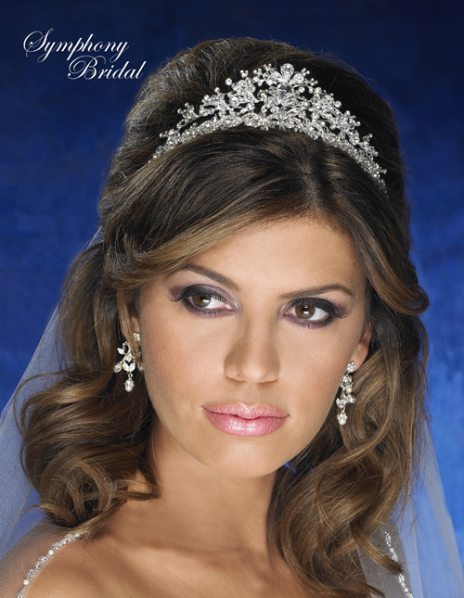 symphony bridal headpieces