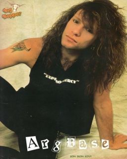 "EXPECT NO MERCY" shirt worn by Jon Bon Jovi. PYGear.com