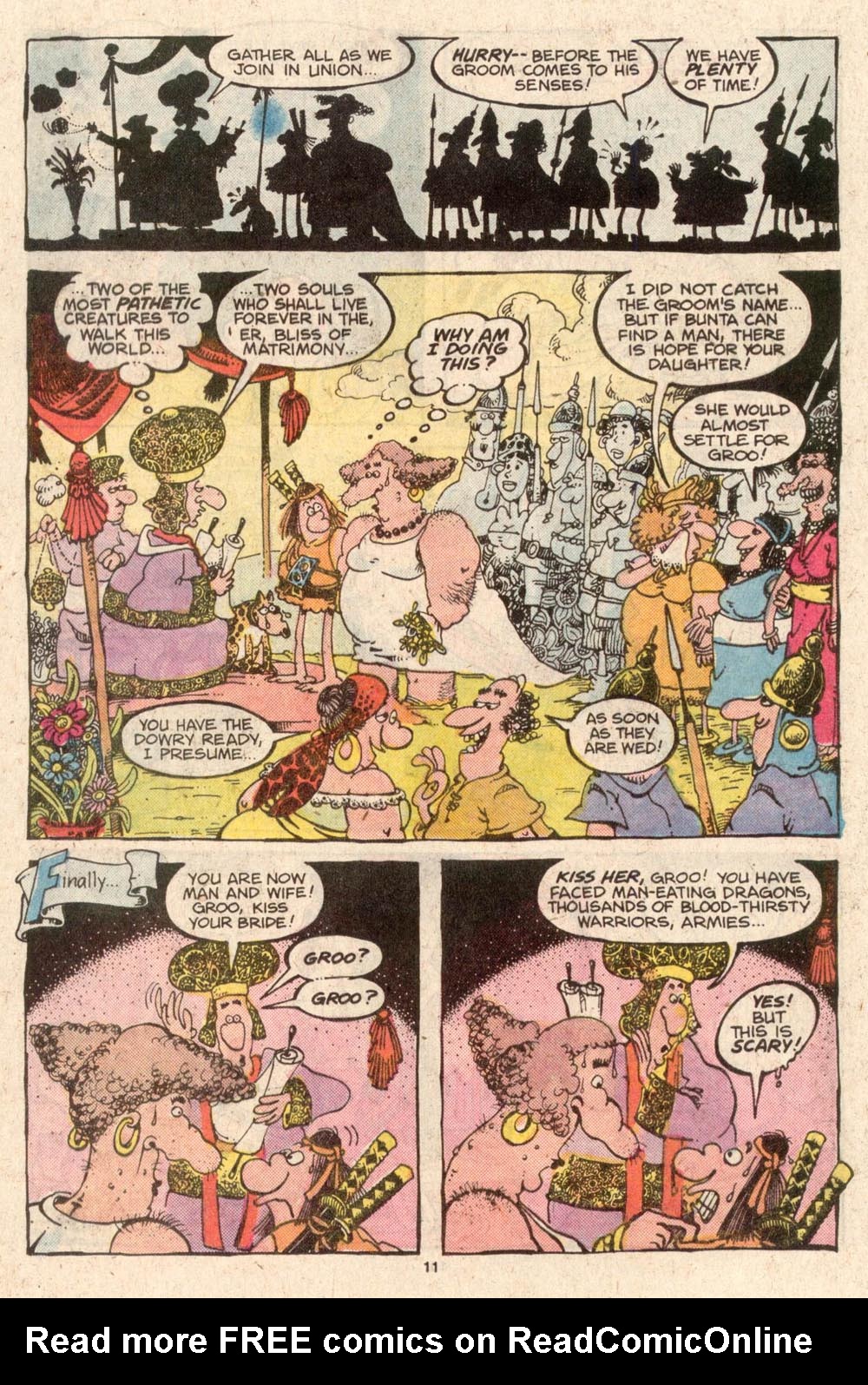 Read online Sergio Aragonés Groo the Wanderer comic -  Issue #42 - 11