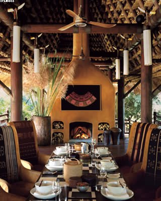 Un comedor al Estilo Africano | Decoración de Interiores