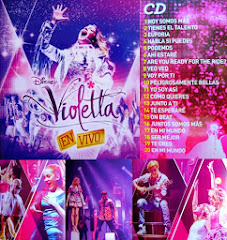 Participación en nuevo CD+DVD de VIOLETTA EN VIVO! Lanzamiento Noviembre 2013