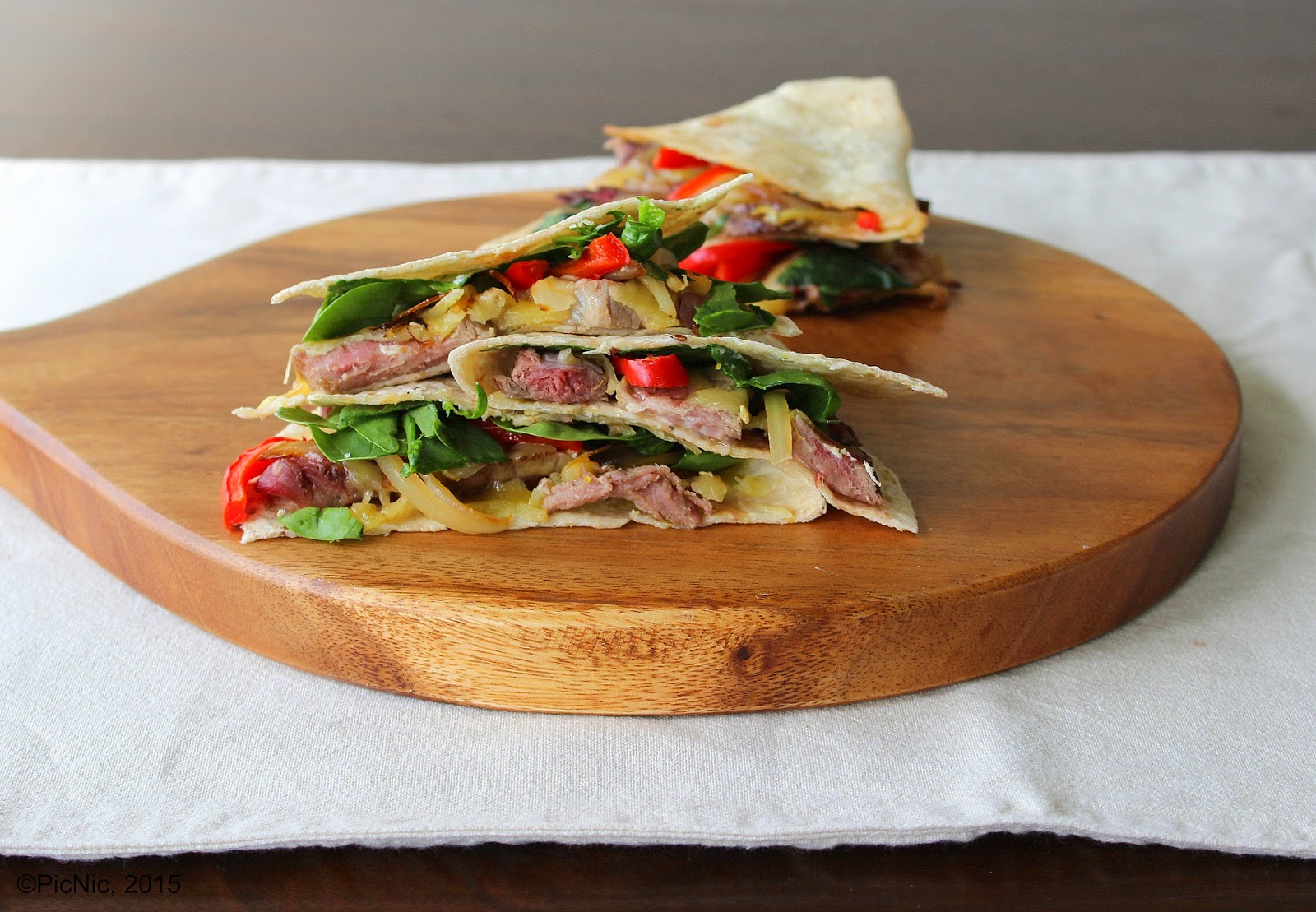 PicNic Cheesesteak Quesadillas