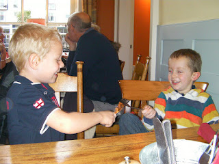 jousting with forks at the customs house pub, gunwharf quays, portsmouth