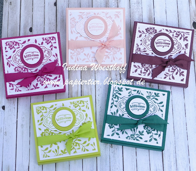 Gästegoodie | In-Colors 2017-19 | Stampin' Up! | papiertier Indina | Blog Hop | Verpackung