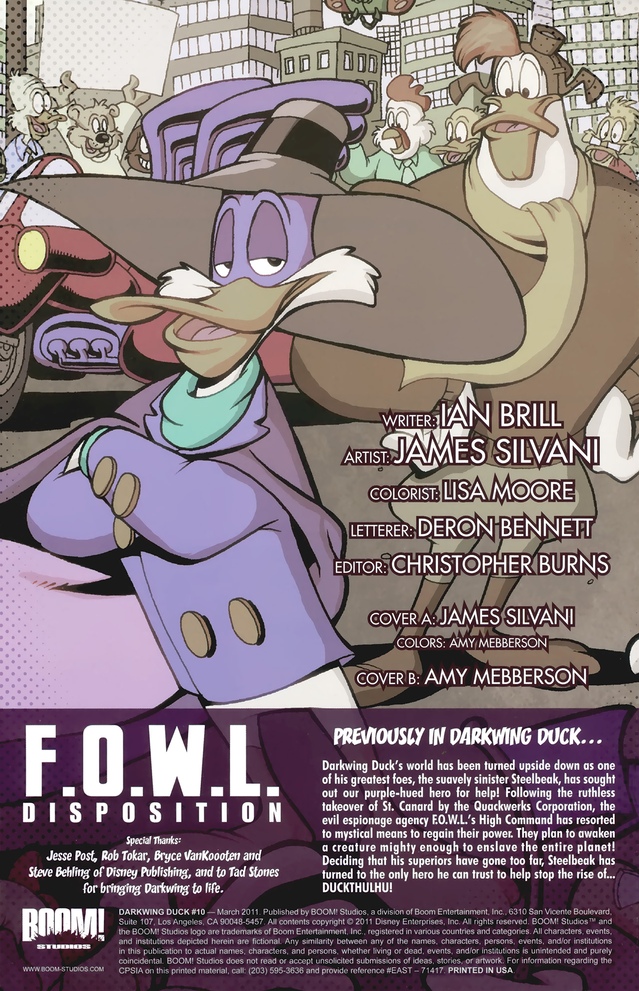 Darkwing Duck Issue #10 #11 - English 3