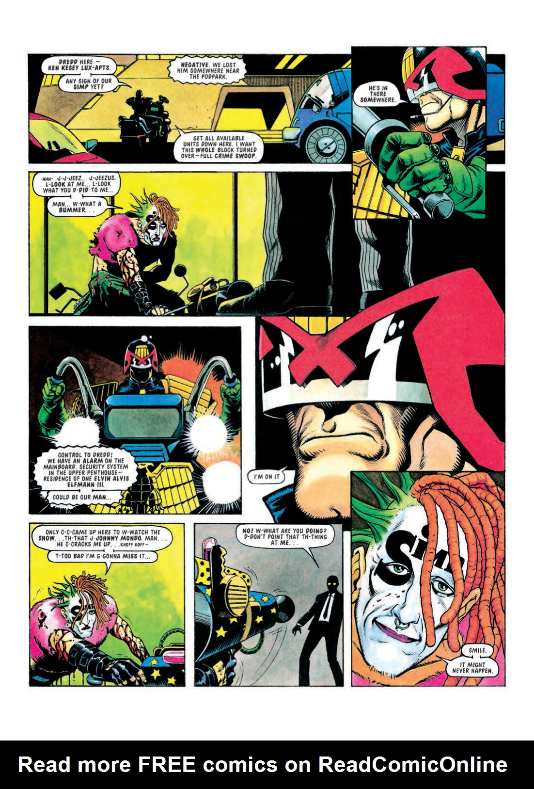 Read online Judge Dredd: The Complete Case Files comic -  Issue # TPB 24 - 298